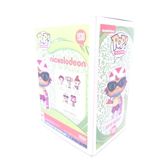 Funko POP Otto Rocket 1530 Nickelodeon Rocket Power TV Vinyl Figure w/ Protector - Picture 7 of 12